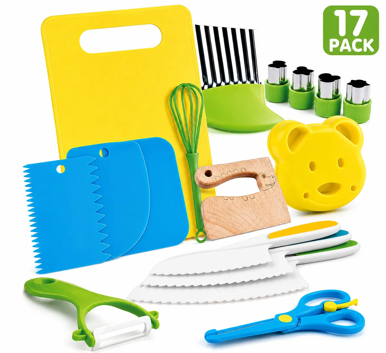 Montessori Kitchen Toys for Toddlers, Pretend Cooking Set for Kids, Educational Kitchen Playset, Halloween & Christmas Gifts, Stocking Stuffers for Boys & Girls