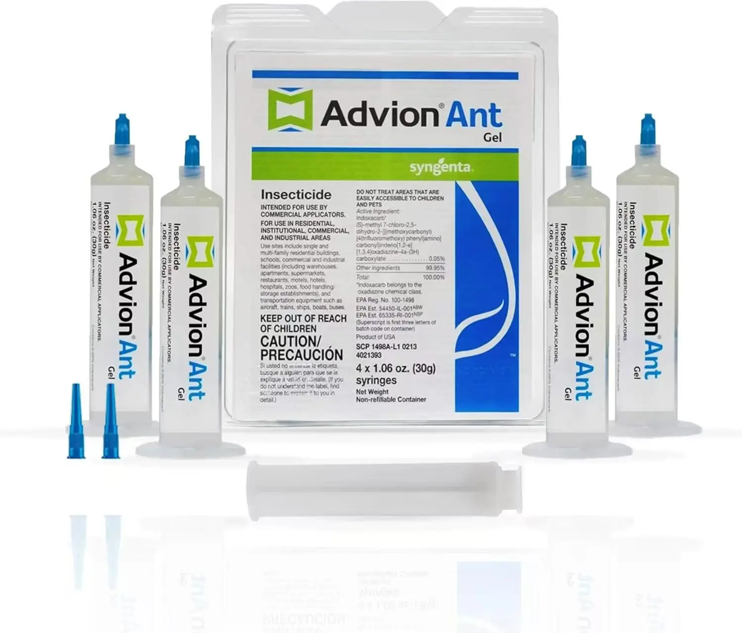 Advion Ant Gel Bait Syringe, Indoor & Outdoor Ant Control Gel for Home Use