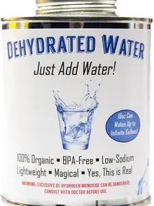 Witty Yeti Dehydrated Water 16oz Can. New Formula! Essential Camping & Survival Supply. Funny Gag Gift & Adult Stocking Stuffer for Men & Women. Hilarious Novelty & Practical Joke.