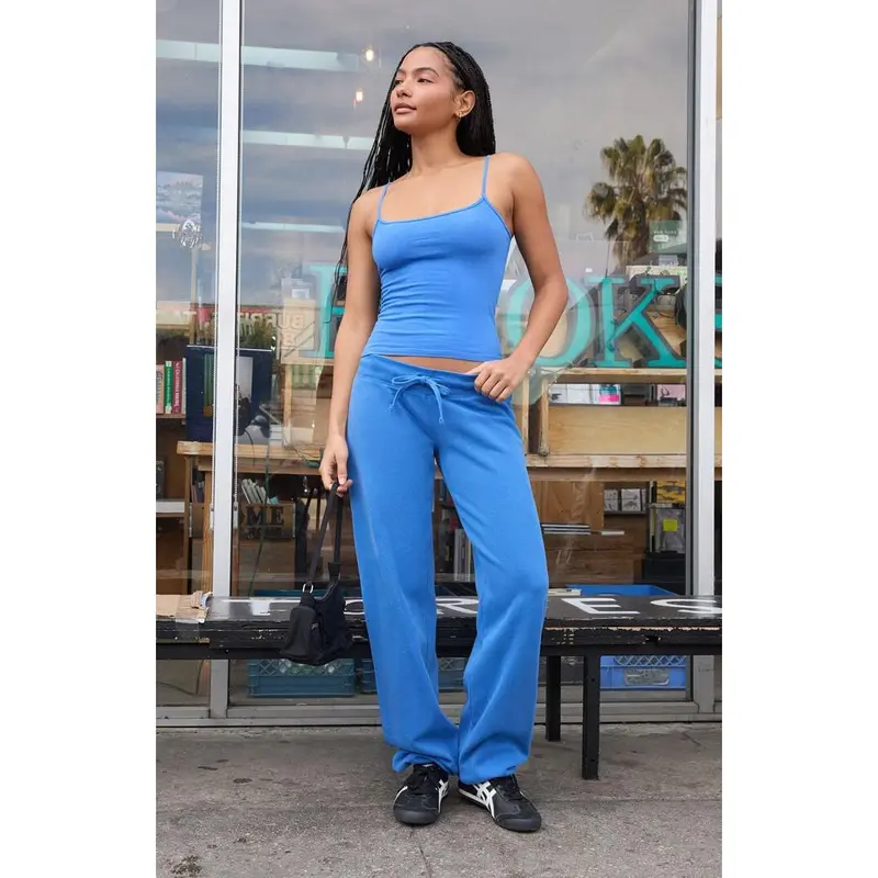John Galt Women's Blue Hilary Yoga Sweatpants