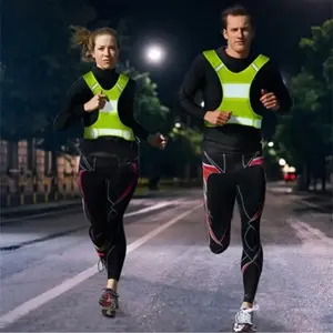 High Visibility Reflective Vest, Perfect for Cycling and Walking Equipment, Safety Gear for Runners, Enhances Visibility