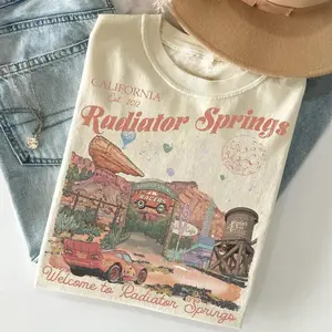 WDW Radiator Springs Shirt, MC LightningQueen Tee, Cars Family Shirt, WDW Vacation Shirt, Magic Kingdom Shirt