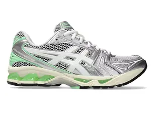 ASICS Gel-Kayano 14 Silver Lime Men's Authentic Shoes Footwear Sneaker Trainer Comfortable Walking Fashion Trending Gift
