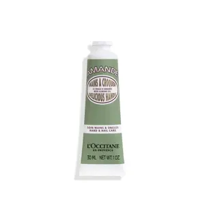 L'Occitane Almond Delicious Hands Moisturizing Hand Cream Enriched with Almond Oil, . 1.00 fl oz