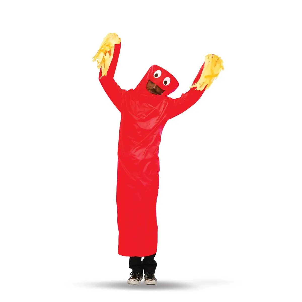 Funny, Wild Waving Tube Guy Adult Costume, Halloween