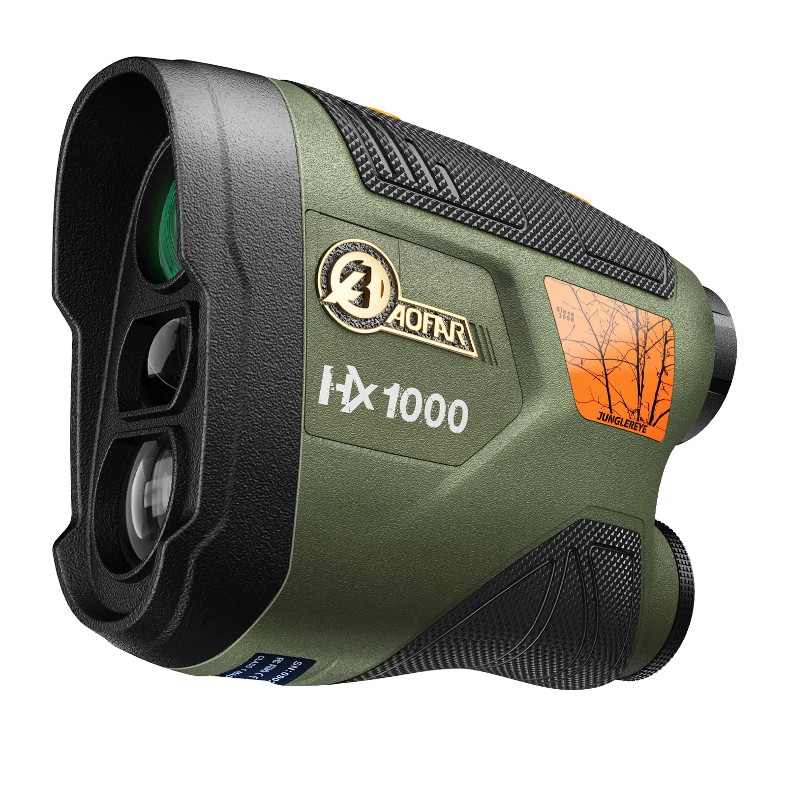AOFAR HX1000 Range Finder for Hunting Archery, 1000 Yards with Angle and Horizontal Distance, Shooting Wild Waterproof Coma Rangefinder, Range and Bow Model，Rechargeable Rangefinder
