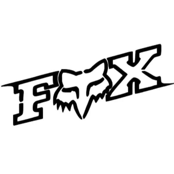 Fox Head Logo Decal