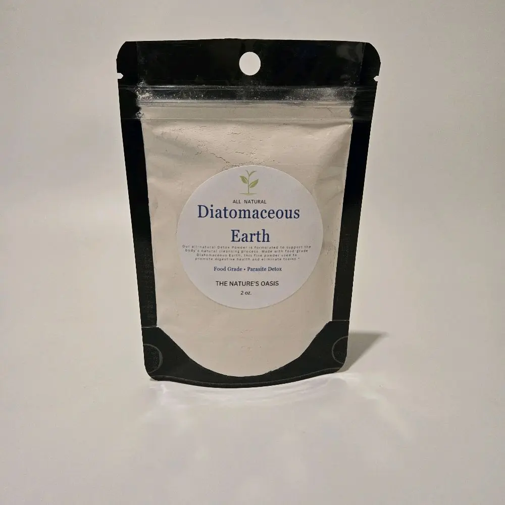 Para Detox Binder | Diatomaceous Earth Powder | Food Grade |Gut Cleanse,  Digestive Support| Herbal Healthcare Natural Alkaline Supplement