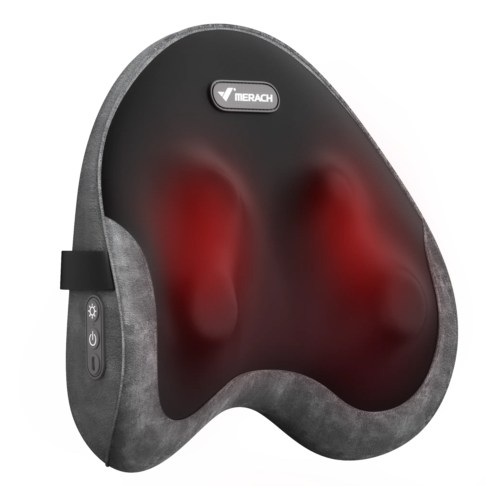 MERACH Portable and Powful Shiatsu Heated Back and Neck Massage Multifunction Deep Tissue Pillow for Back Shoulders Legs Foot Body Muscle Pain Relief Use at Home Car Office Eye Massager Neck Massager