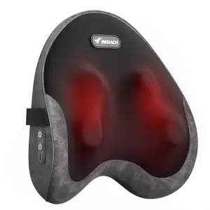 MERACH Portable and Powful Shiatsu Heated Back and Neck Massage Multifunction Deep Tissue Pillow for Back Shoulders Legs Foot Body Muscle Pain Relief Use at Home Car Office TikTokShopBlackFriday SpringStatements