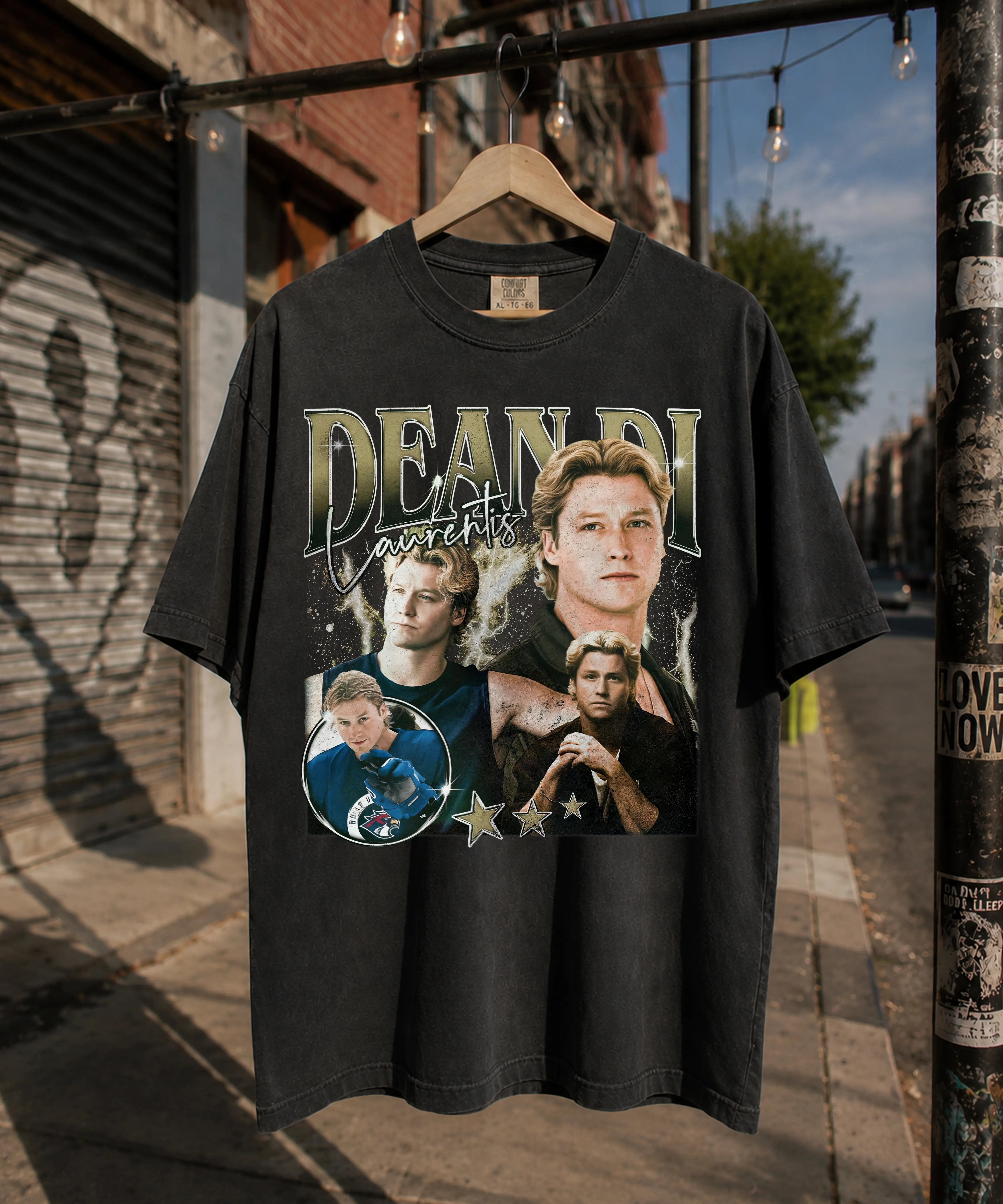 Dean Di Laurentis Bootleg Rap Style Vintage Comfort Colors Shirt