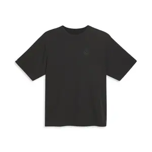 PUMA Mens Rudagon Crew Neck Short Sleeve Casual Tops Casual Moisture Wicking - Black