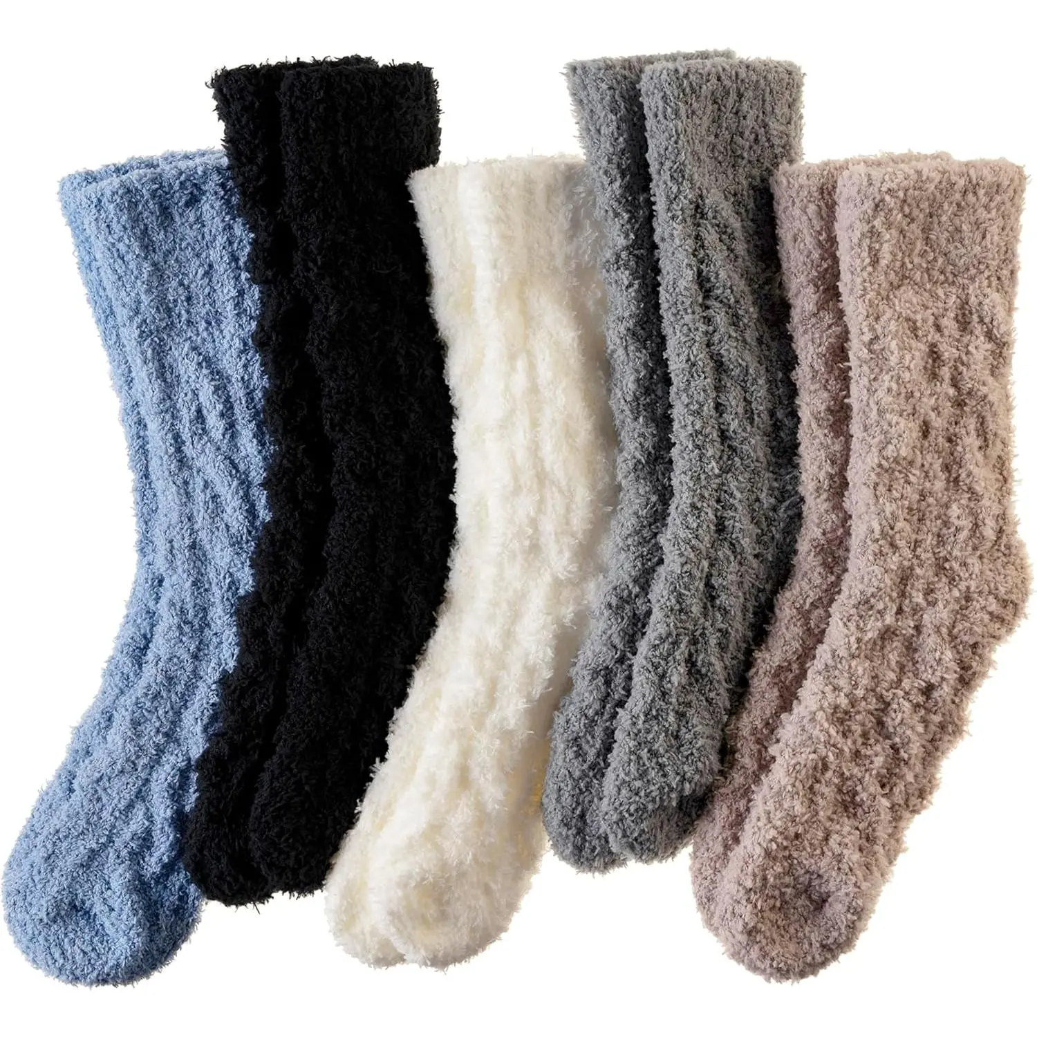 Womens Fuzzy Socks Soft Warm Fluffy Winter Sleep Thermal Plush Casual Cozy Home Socks Yifanyou Sports