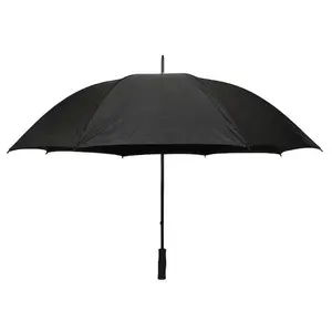 NEW 5 ft. Golf Umbrella in All Black - Compact, Durable, Wind-Resistant Design FIRM GRIP