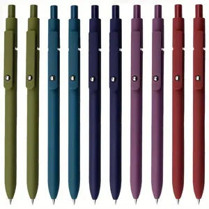 10/20 Pcs Black Gel Pens – Quick Dry, No Smudge, Smooth Writing for Students, Nurses, Office & Journaling | Aesthetic Cute School Supplies