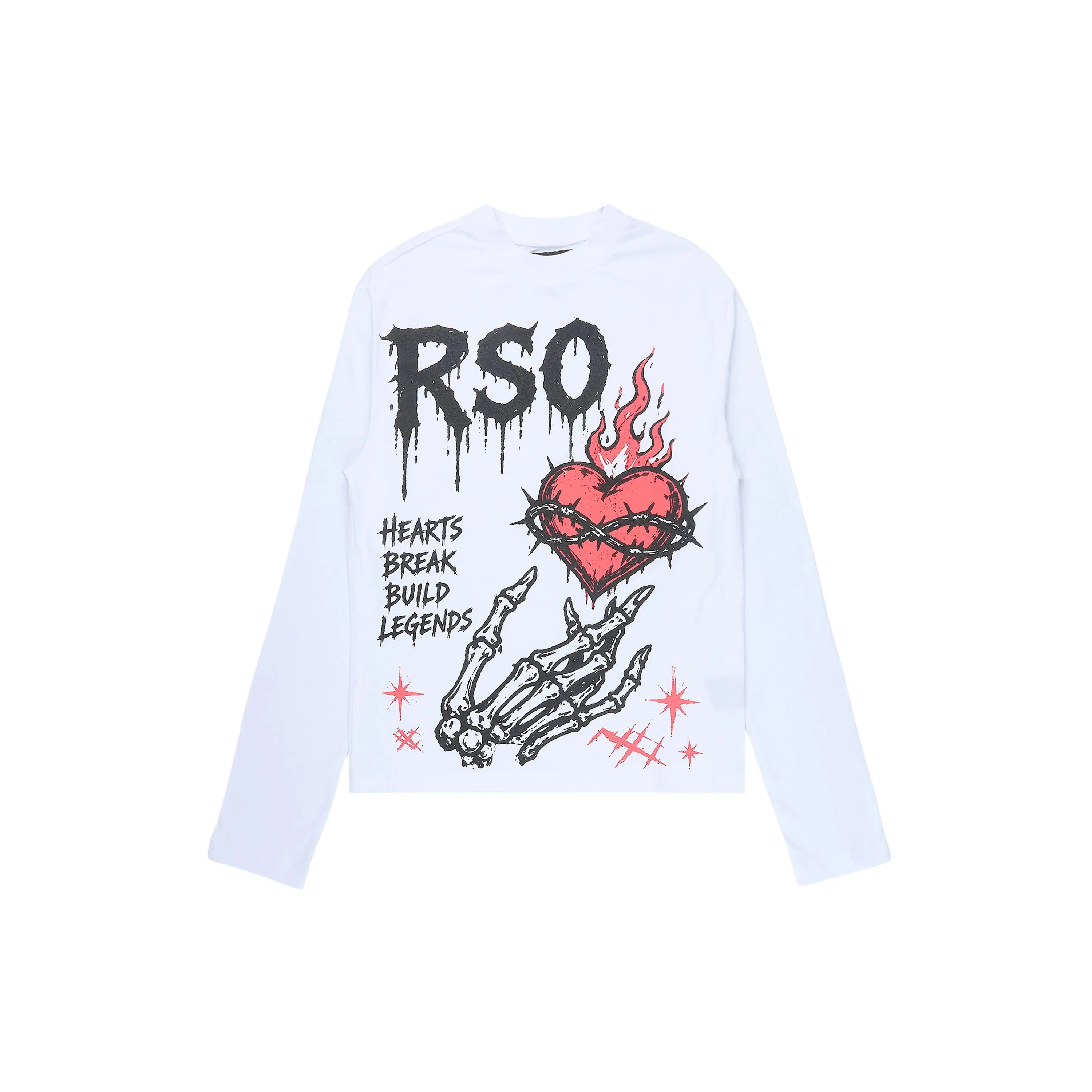 Boys Hercules White Long Sleeve T-Shirt