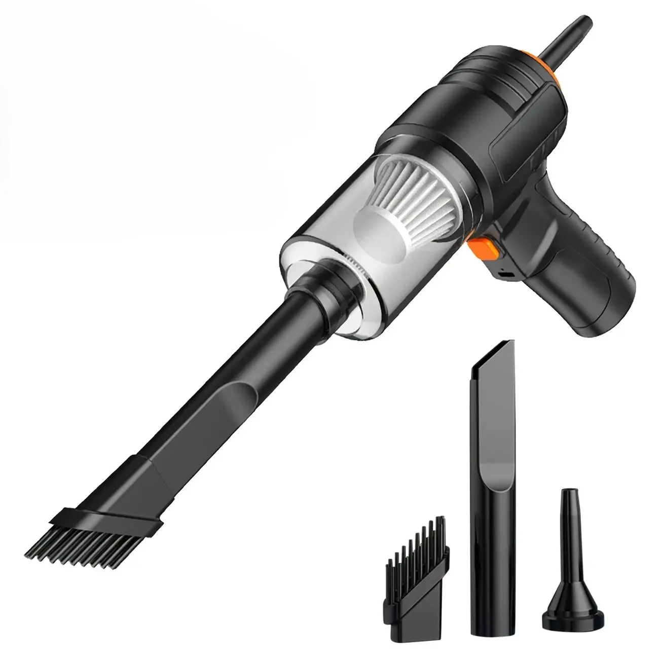 Rechargeable Handheld Car Vacuum Cleaner – 9000Pa Strong Suction, Wet & Dry Use, Cordless & Lightweight