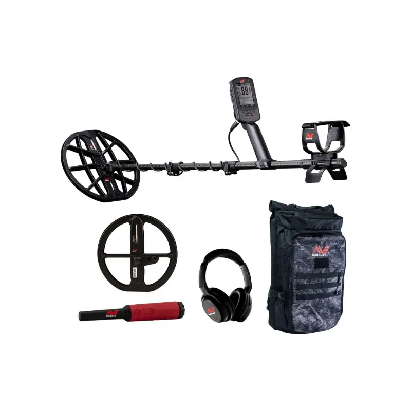 Minelab Manticore Multi-IQ+ Waterproof Metal Detector Bundle