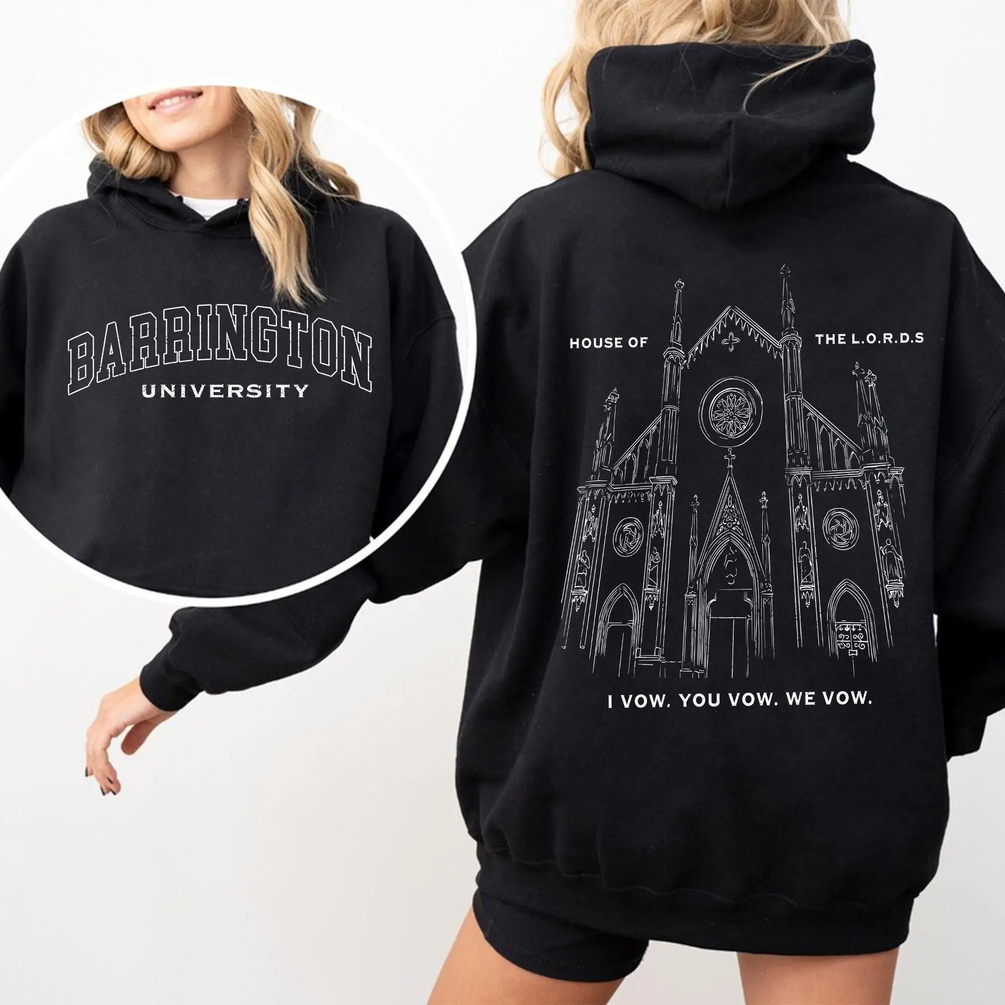 Barrington University Shirt, Based on the L.O.R.D.S series, The Ritual t-shirt, Officially Licensed by Shantel Tessier