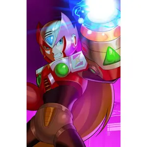 Mega Man X Timelines #1 - East Coast Comics Exclusive Santiago Venegas Variant - Zero Virgin