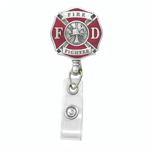Fire Fighter Badge Reel
