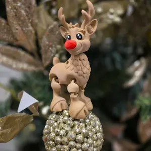 3D Printed Rudolph / Ornament