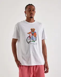 Mens Polo Ralph Lauren Polo Bear Biking Tee