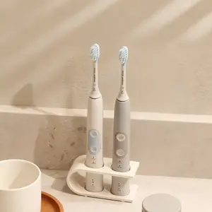 Universal Electric Toothbrush Holder, Anti-Slip Design, Ventilated Base, Suitable for Dry Storage, Modern Simple Style, Bathroom Accessory