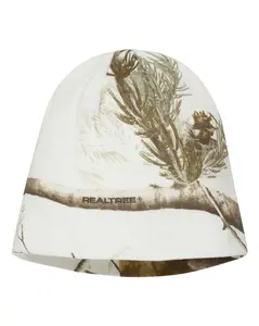 Kati LCB08 8" Camo Beanie – 60/40 Cotton Polyester Knit Hat, Unisex Outdoor Winter Hat, Realtree & Mossy Oak Camouflage Beanie