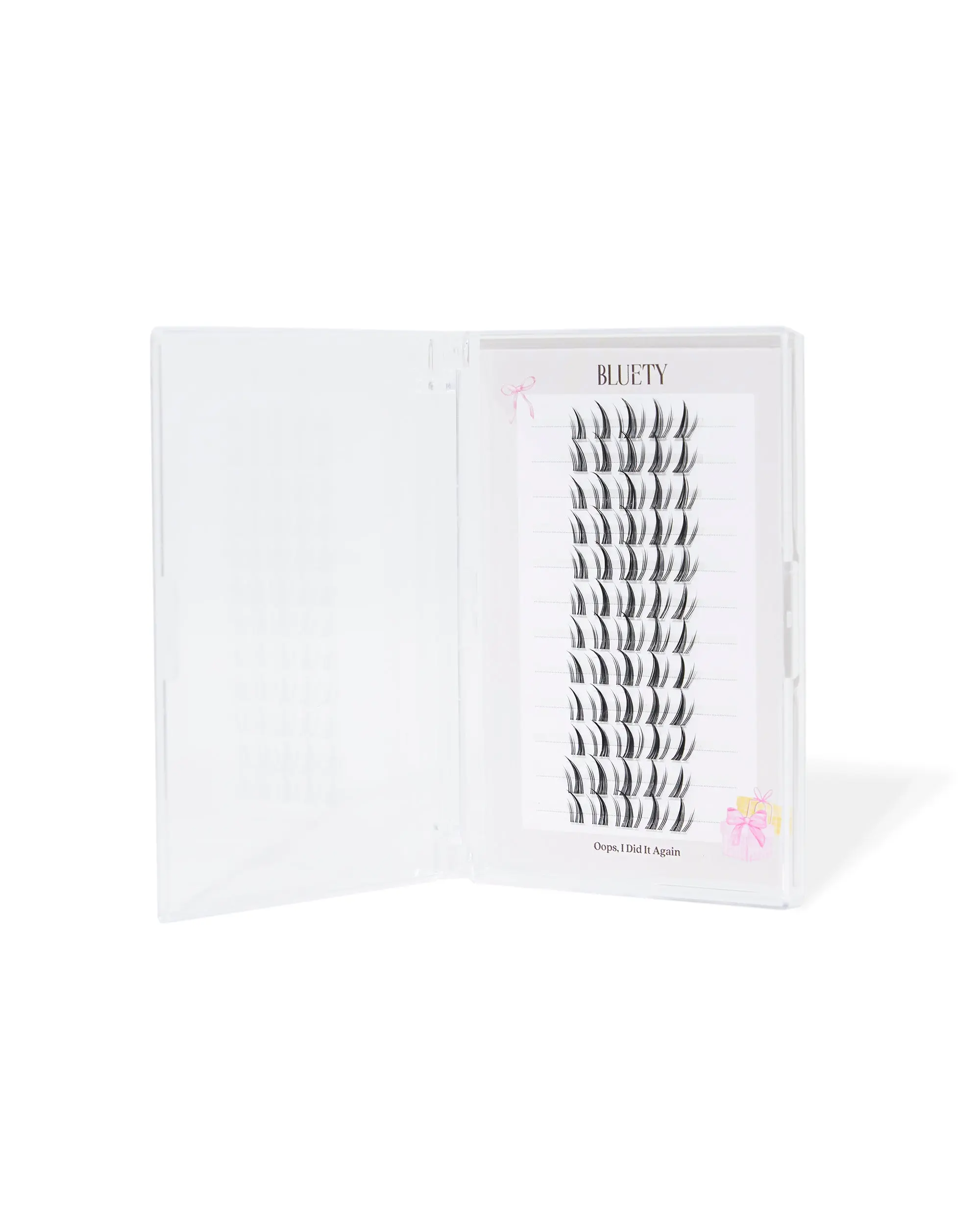 Oops, I Did It Again Lashes | 13mm Spikey Lash, Wispy Lashes, Anime Manhwa Lashes, Invisible Band, Vegan, Cruelty Free, Reusable