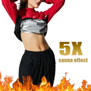 JEVPE Unisex Sauna Suit Sportswear l Jacket and Pants Fitness Training Clothes tiktokshopspringglowup