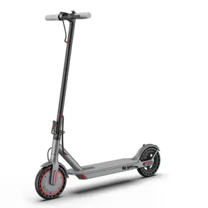 8.5" Solid Tire E-Scooter – 350W Motor, 19MPH Max, Long-Range Performance, Dual Brakes, Portable Lightweight Frame, App Features for Adult Commuters
