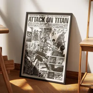Attack on Titan Poster V6, Attack on Titan Art