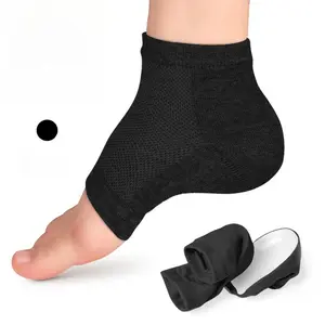 Height Increase Insoles 2.5cm 3.5cm Unisex Anti-slip Heel Lift Shoe Pads Invisible Socks for Footwear Black Shock Absorption Comfy Silicone