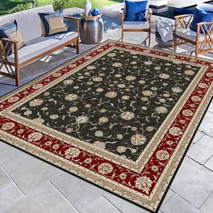 Boho Style Geometric Pattern Picnic Mat, 1 Count Non-slip Soft Washable Outdoor Mat, Foldable Storage Carpet for Yard, Patio, Deck, Garden