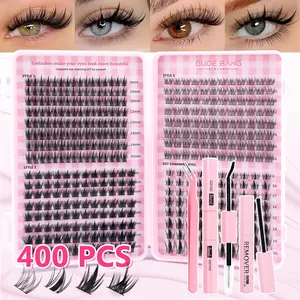 Fairies' Synthetic Eyelashes C-Curl Fur 3D Beaver Fur Eyeliner, of high quality, brand new DIY synthetic eyelashes, soft and fluffy, suitable for makeup, eyelash extension, short eyelashes, DIY eyelash application, light-colored eyelashes, DIY eyelash