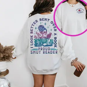 Spread Those Pages Sweatshirt – Perfect Smut Reader Gift, Romance Book Lover Apparel, Cozy Bookish Sweatshirt for Her, Spicy Dark Romance Aesthetic