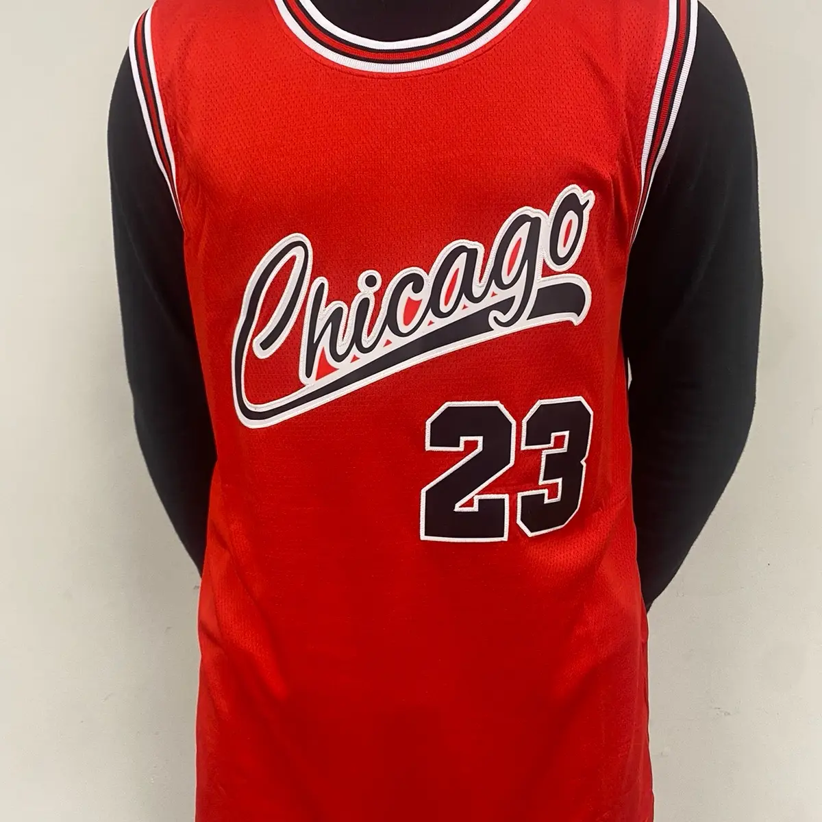 Micheal Jordan Chicago #23 Classic Red Jersey