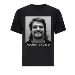 Bdhjydb Morning Bail Tee Gavin Adcock Tour T-shirt1 Side - Unisex Tee - Outfit Concert For Gavin Adcock