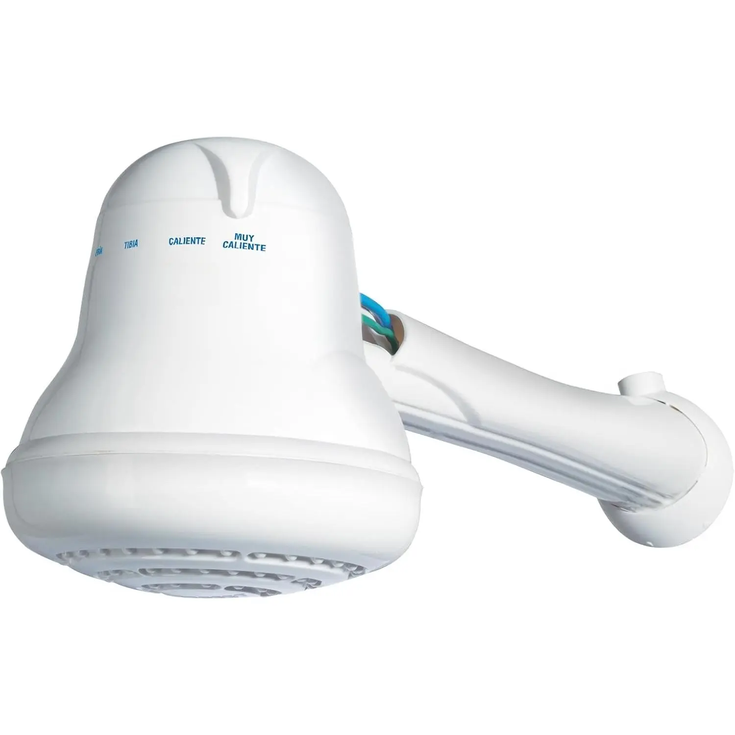 Electric Shower  -  Hot Water, 4 Temperature Settings, Hand Shower  with 5 ft Hose Included (Model 49491)