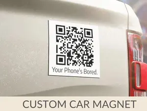 Scan Me Sign Custom Qr Code Magnet Business Car Sign Scan Qr Code Magnet Car Advertising Business Car Decal Bumper Vehical Door Advertising