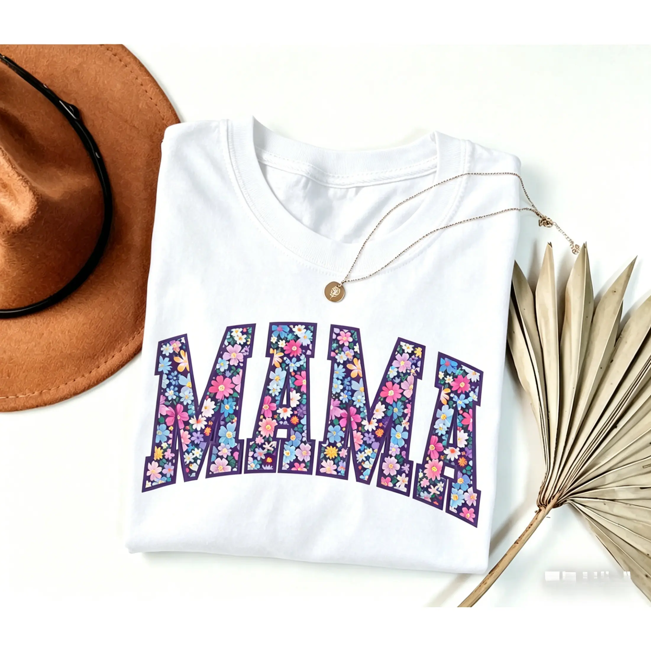 Mama Shirt, Floral Mom Spring Tee, Trendy Mom Tshirt, Women's Flower Mama Shirt, Spring Pregnancy Reveal Gift for New Mom