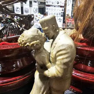 Mr and Mrs Frank fun Frankenstein resin statue
