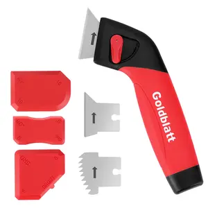 #fathersdaygift Goldblatt Caulk Remover Tool, Grout Removal Tool, Caulking Tool, Silicone Caulking Tool Kit, Sealant Finishing Tools for Sink Joint Bathroom Kitchen Floor