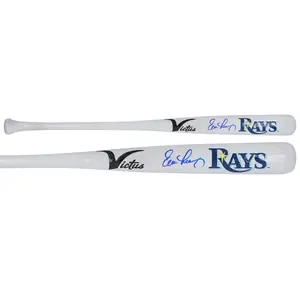Evan Longoria Tampa Bay Rays Autographed Victus Team ID Mini Bat - Fanatics Authentic Certified