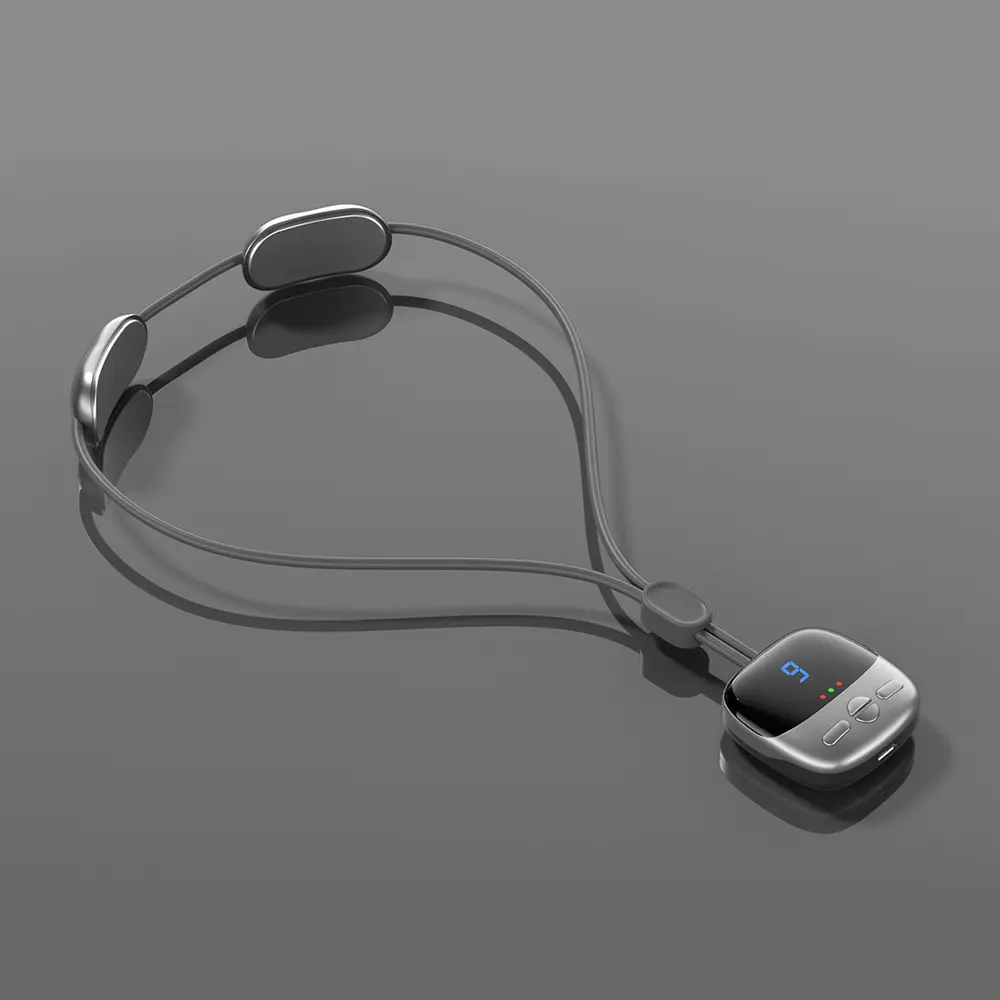 Smart Hanging Neck Massager EMS Muscle Massager Portable Hot Compress Neck and Cervical Spine Massager SPA Relaxation Treatment