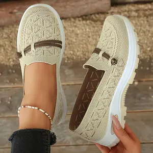 Wedge shoes | Runs about half a size large | Friendly for wide feet—revolutionary slip-on shoes! Soft, breathable, and stylish everyday casual sneakers