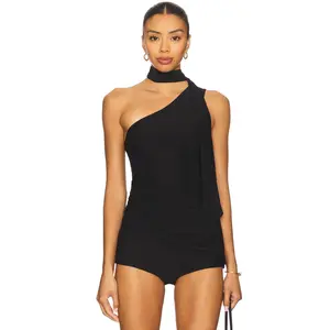 AFRM Maple Top in Noir