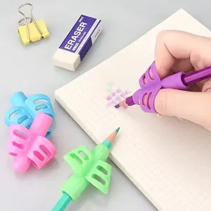 Pencil holder handwriting aid tool, suitable for children to learn writing, Children's pen holding posture correction tool, Pen grip correction, easy and natural pen holding (8-piece set)