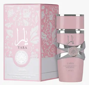 Lattafa Yara – Floral, Gourmand, Fruity, Musky – Pure Concentrated Perfume Oil Long-Lasting Fragrance for Women, 0.67 Ounce / 20 ml